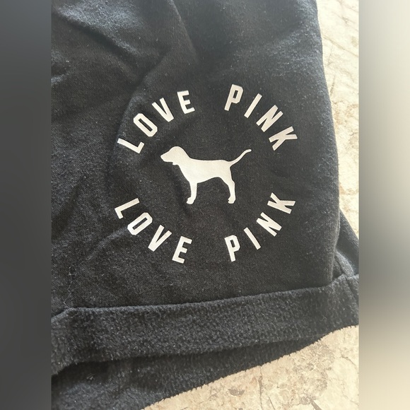 VS PINK Black Dog Logo Shorts Medium - Picture 6 of 10
